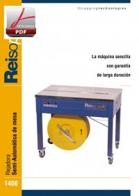 Flejadora semi automática de mesa 1400 REISOPACK Abc Pack