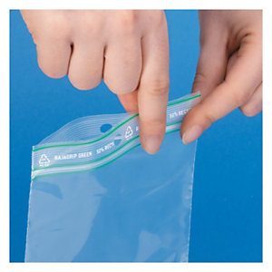 Bolsas de plástico con cierre zip