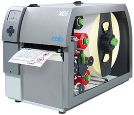 Impresoras de etiquetas para impresiónes a dos colores XC4, XC6