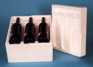 Caja Poliestireno Expandido (EPS) para 3 botellas - Abc Pack